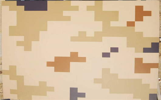 拉萨荒漠迷彩漆喷涂